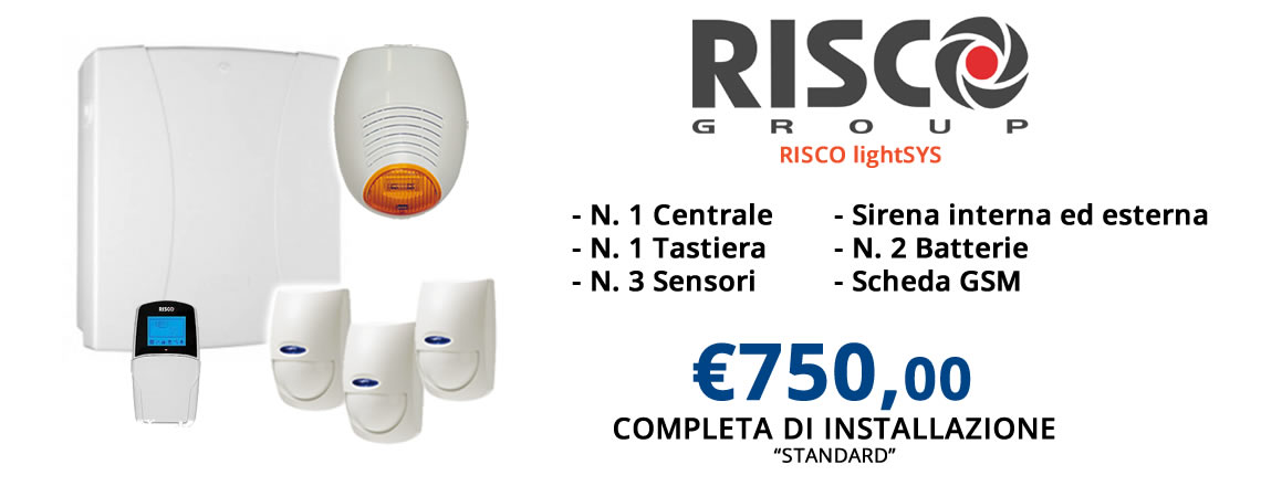 Allarme RISCO lightSYS